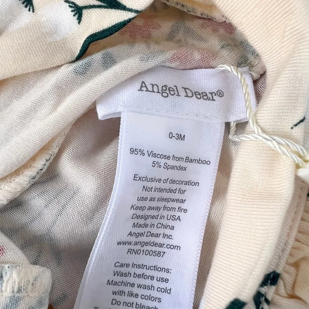 Angel Dear Chicken Print and Floral Hats Bundle